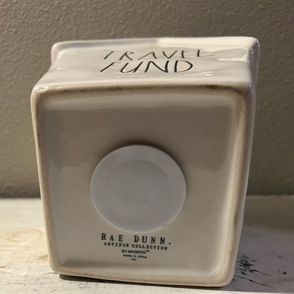 Rae Dunn 🌟HP🌟Travel Fund Bank - Picture 3 of 4